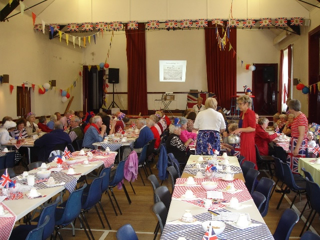 Bradwell War Memorial Hall Interior - view full size on new page Bradwell War Memorial Hall