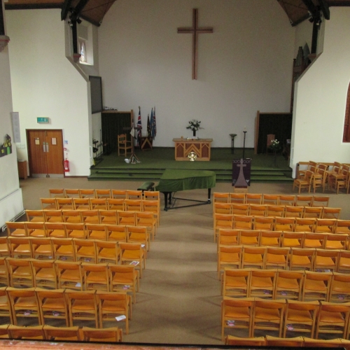 Buxton Methodist Church Interior - view full size on new page Buxton Methodist Church