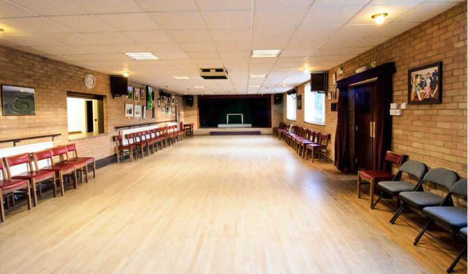 Dove Holes Village Hall Interior - view full size on new page Dove Holes Village Hall