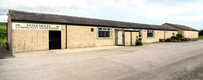 Dove Holes Village Hall Exterior - view full size on new page Dove Holes Village Hall